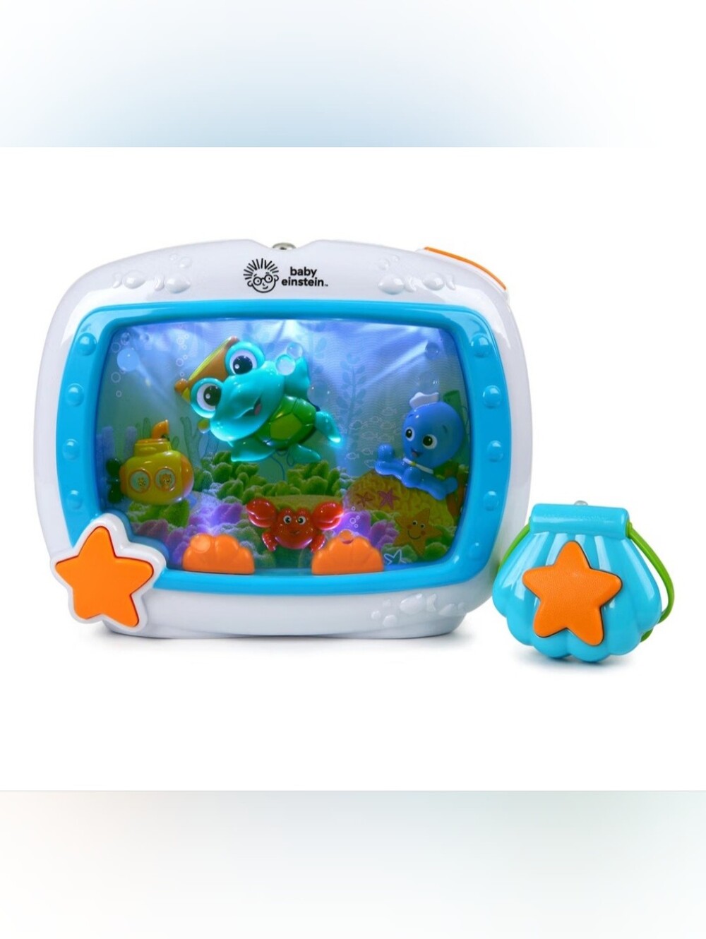Baby Einstein Sea Dreams Soother Musical Crib Toy and Sound Machine